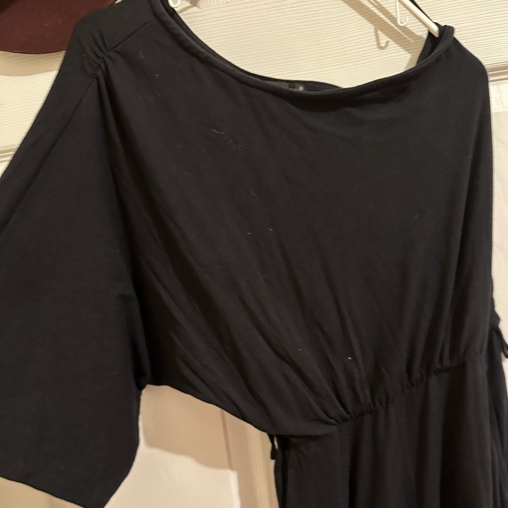 black one piece romper